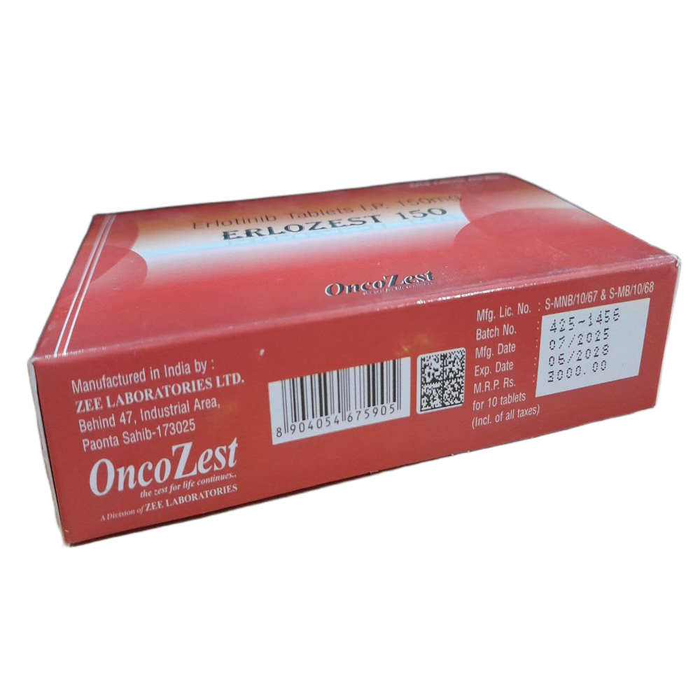 Erlozest 150mg - Erlotinib Tablets