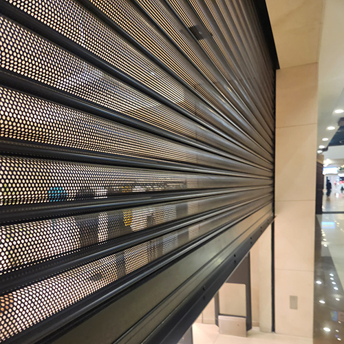 Perforated Rolling Shutter