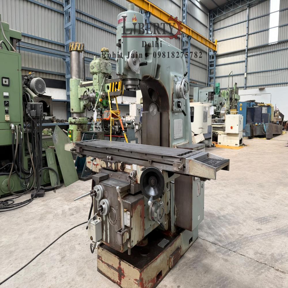 Tiger Italy 1400 mm x 325 mm Vertical Milling Machine