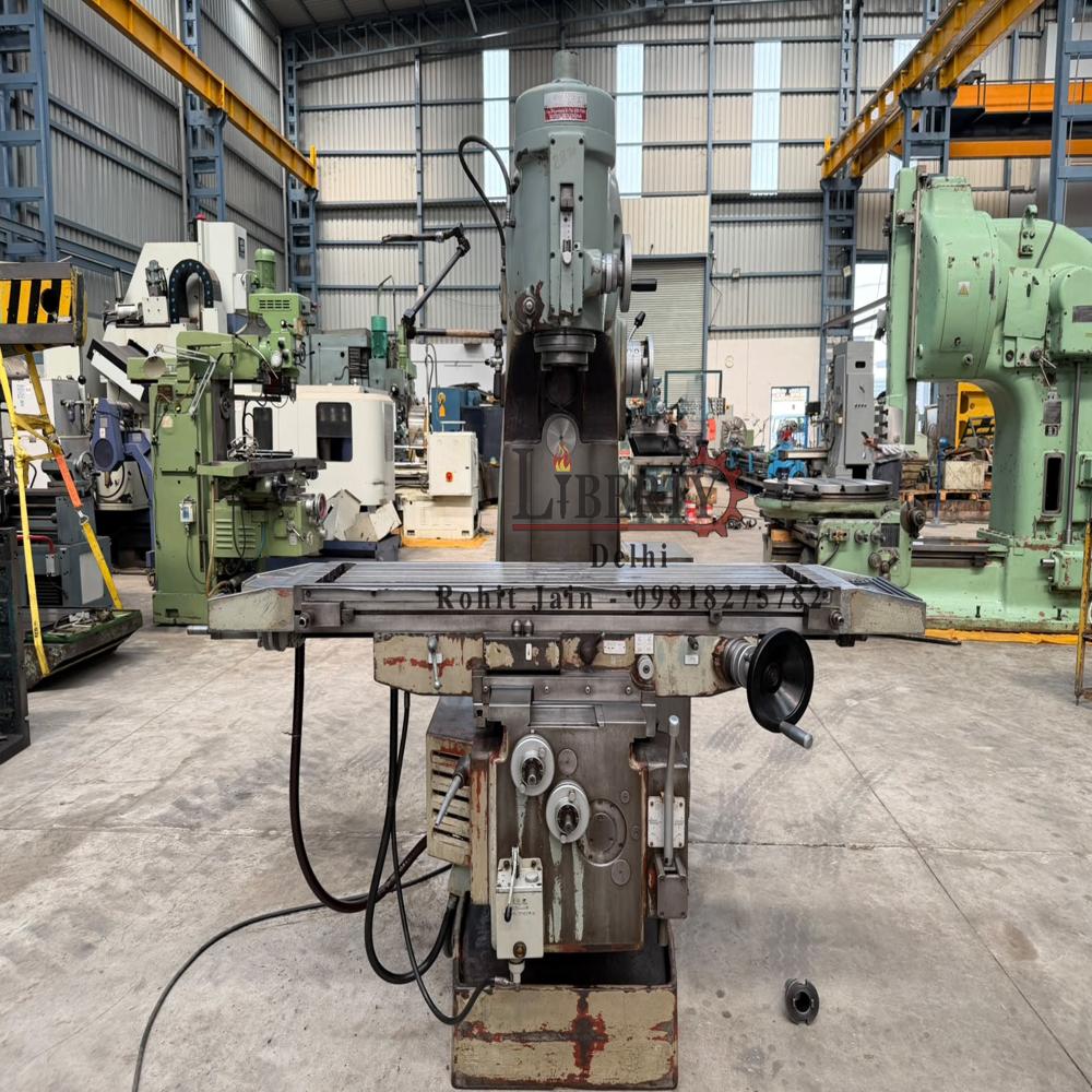 Tiger Italy 1400 mm x 325 mm Vertical Milling Machine