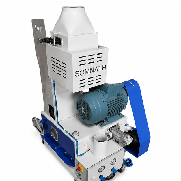 Vibro Pneumatic Rubber Sheller