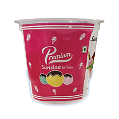76Q 150ml Ice Cream Swirl Cup