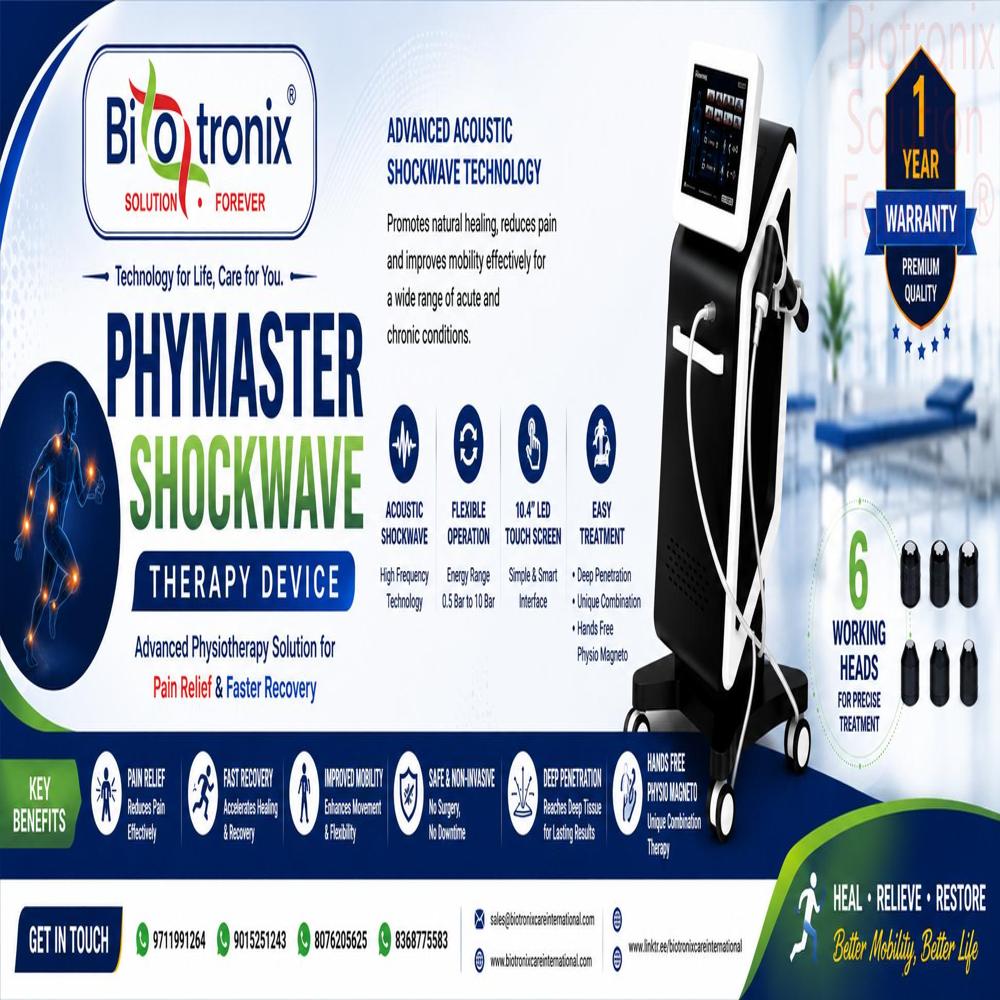 AIRSHOCK PRO Premium Shockwave Therapy Machine