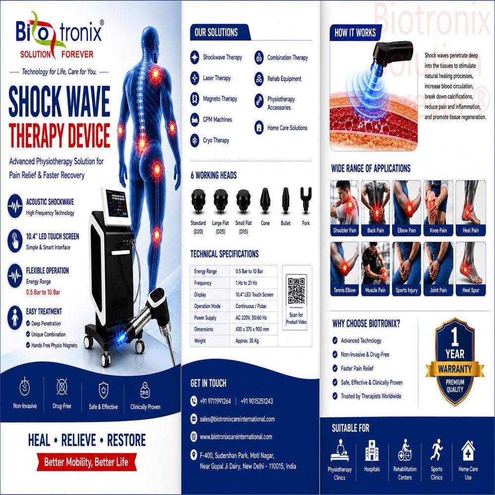 AIRSHOCK PRO Premium Shockwave Therapy Machine