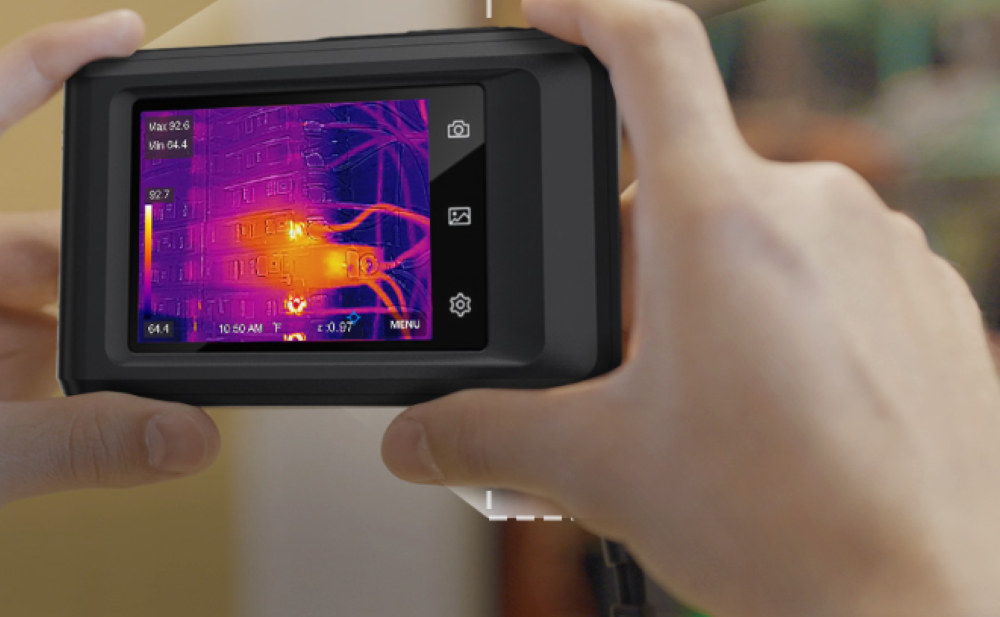 Hikmicro Pocket2 High-resolution Thermal Imaging Camera - 138.5x85.2x23.6mm, 256x192 Sensor, -20â°c To 400â°c Range | 3.5" Touchscreen, Wi-fi, Extended Battery, High Sensitivity