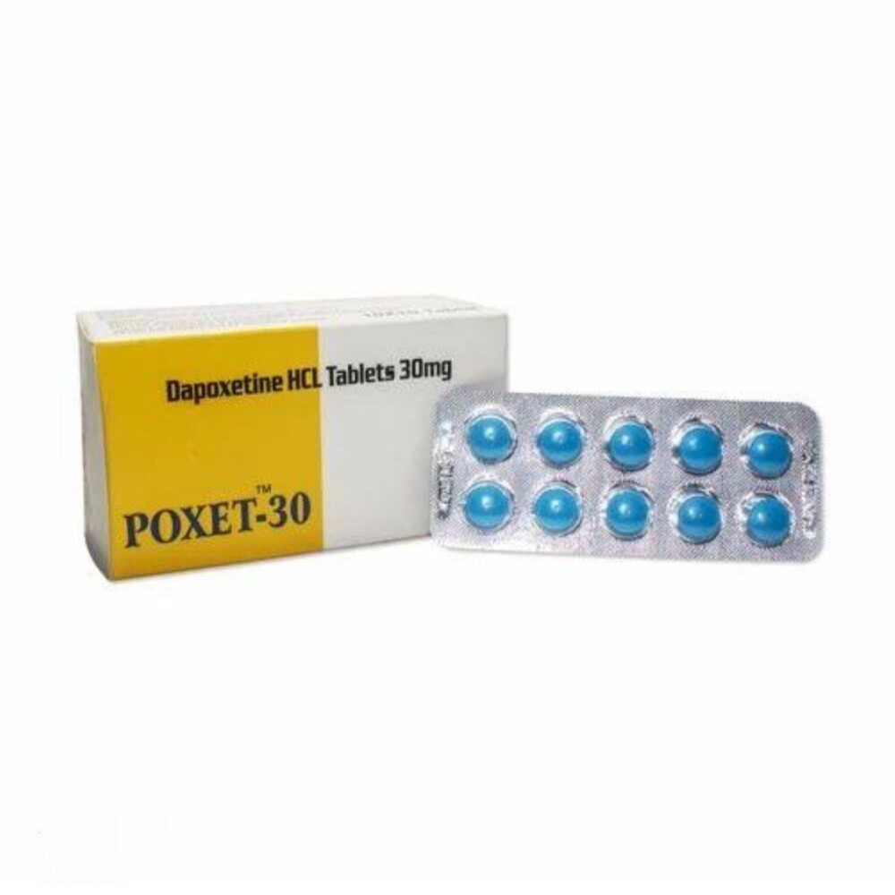 Poxet 30 Mg Tablets - Ingredients: Dapoxetine Hydrochloride