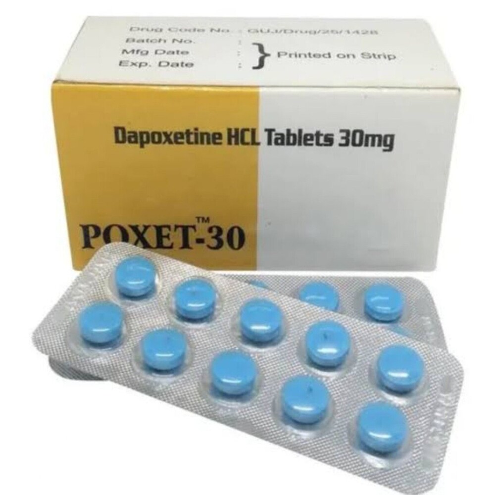 Poxet 30 Mg Tablets - Ingredients: Dapoxetine Hydrochloride
