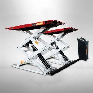 WHEELS FREE DOUBLE SCISSOR LIFT