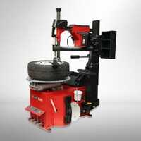 Run Flat Tyre Changer - Red/black, 12-23 Inch Internal Clamping, Automatic Operation, 0.75/1.1kw Motor