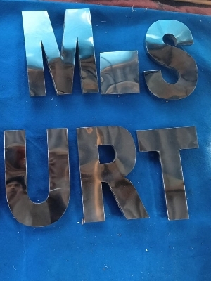 SS 3D Letters