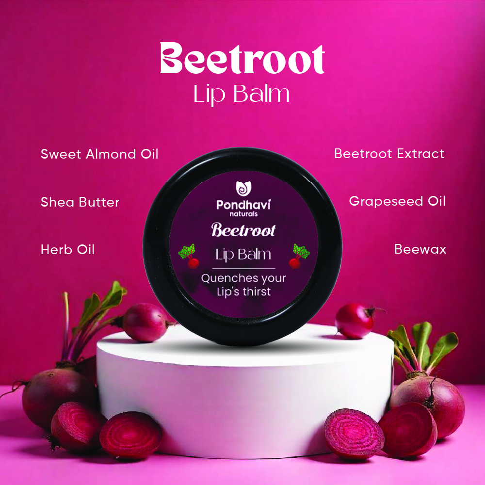 Beetroot Lip Balm