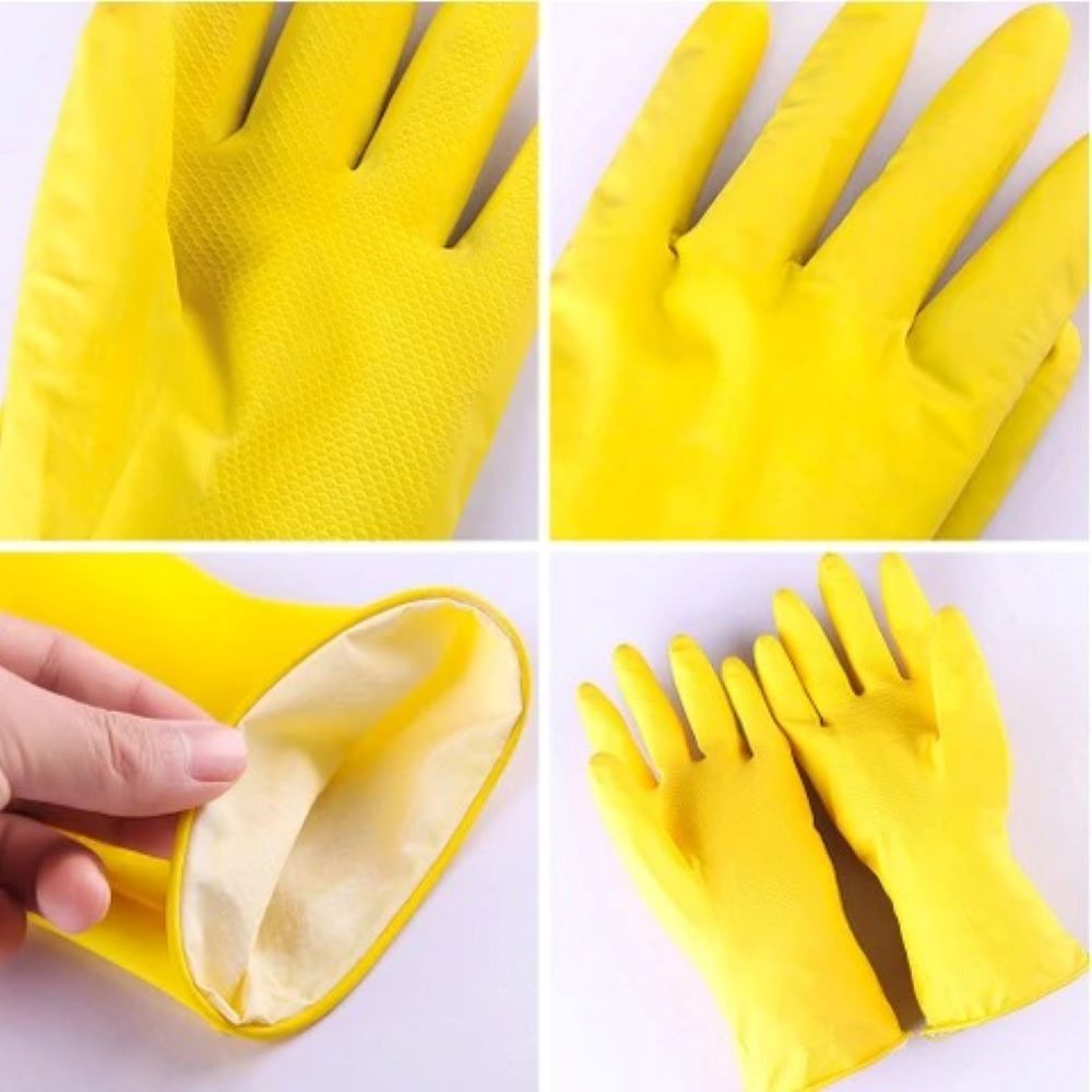 Hand Care Plus House Hold Rubber Gloves