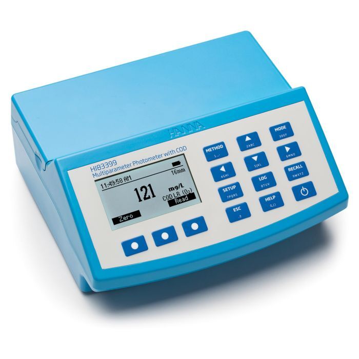 Water & Wastewater Multiparameter (with COD) Photometer and pH Meter ÿHI83399