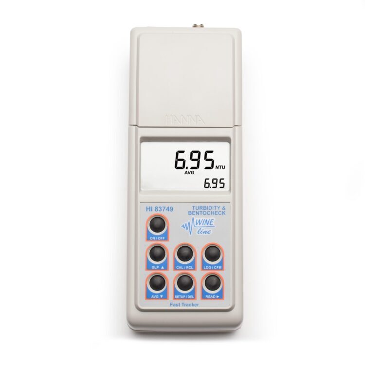 Photometer for Monitoring Turbidity and Bentonite HI83749