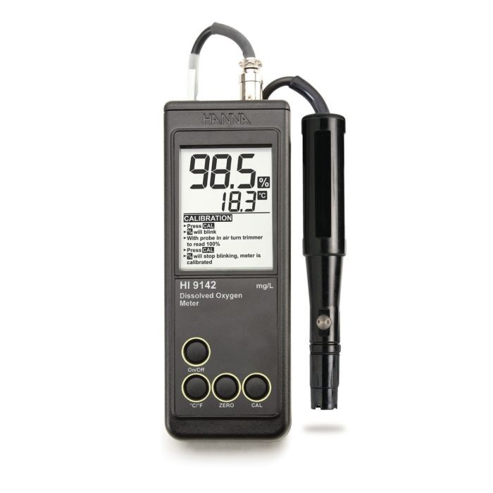 Manual Calibration Dissolved Oxygen Meter HI9142