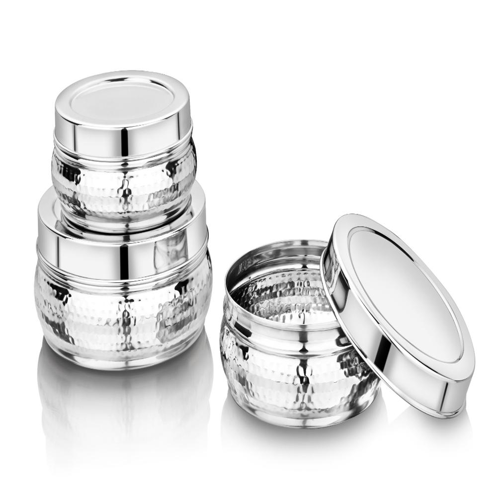 Stainless Steel Coil Belly Dabba