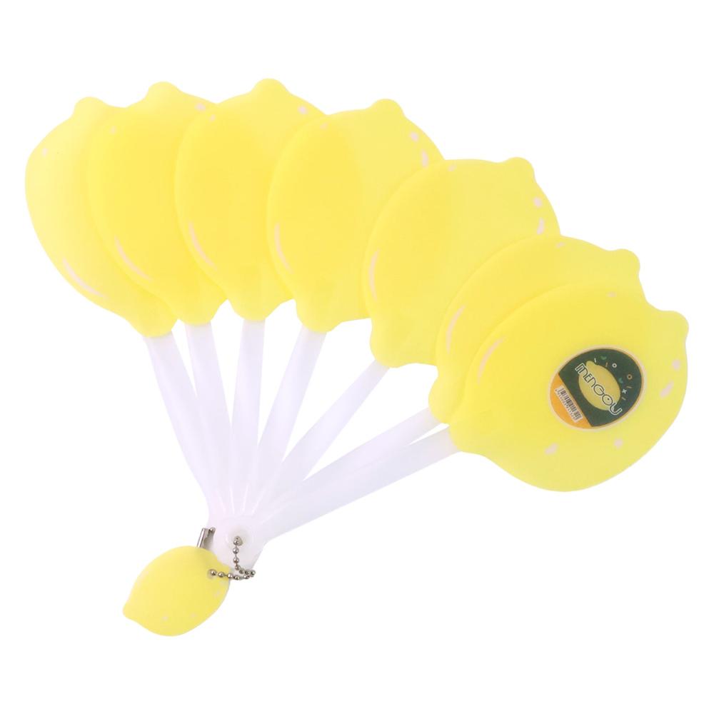 Lemon-Shape Hand Fan - (1 Pc)