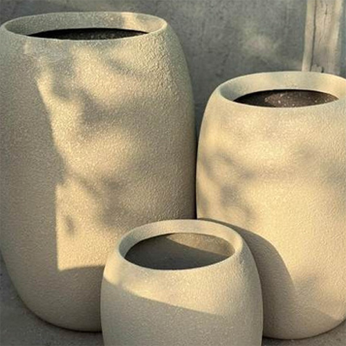 Drum Series FRP Flower Pot