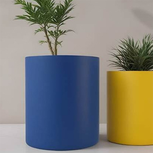 Cylindrical Series FRP Flower Pot