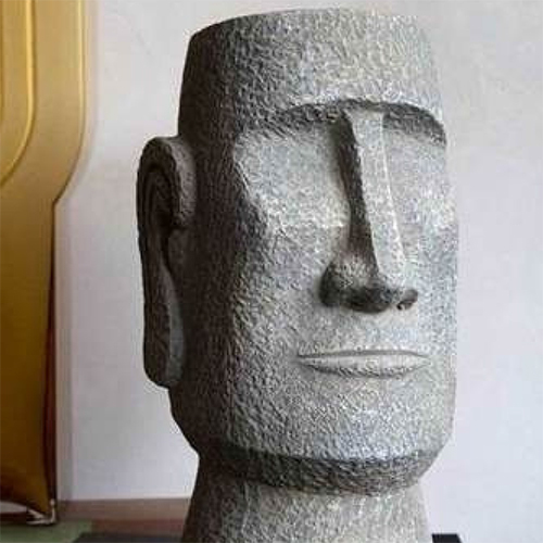 Moai Series FRP Flower Pot