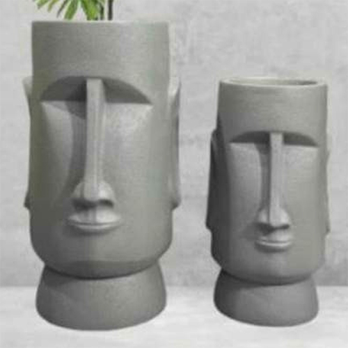 Moai Series FRP Flower Pot