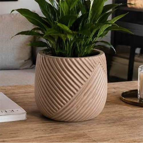 Fluted Premium Planter FRP Flower Pot