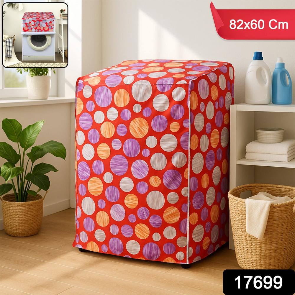 Waterproof Washing Machine Cover For Front Load Machines 82x60 Cm (1 Pc) - Application: As Per Product Requirement