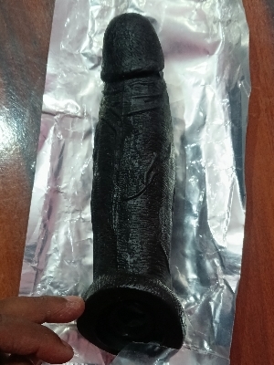 Black dragon silicone condom