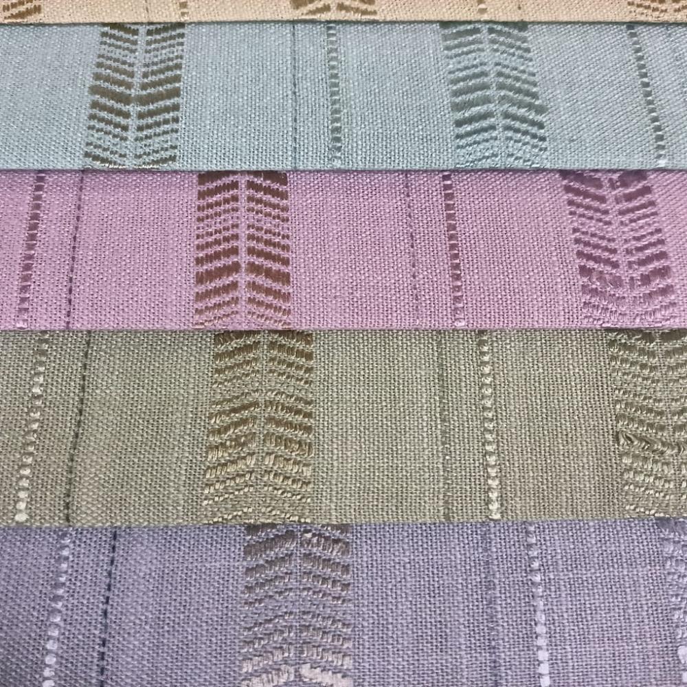 POLYCOTTON ARROW ZARI SHIRTING FABRIC 58