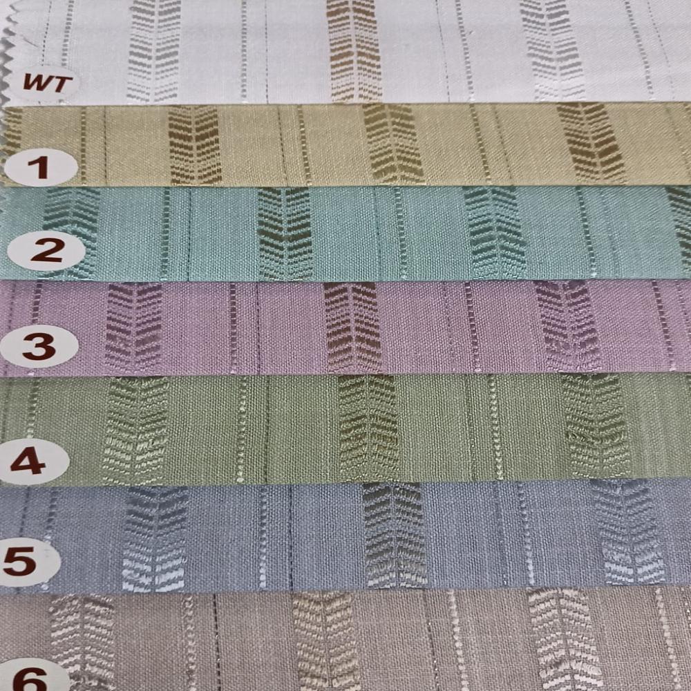 POLYCOTTON ARROW ZARI SHIRTING FABRIC 58