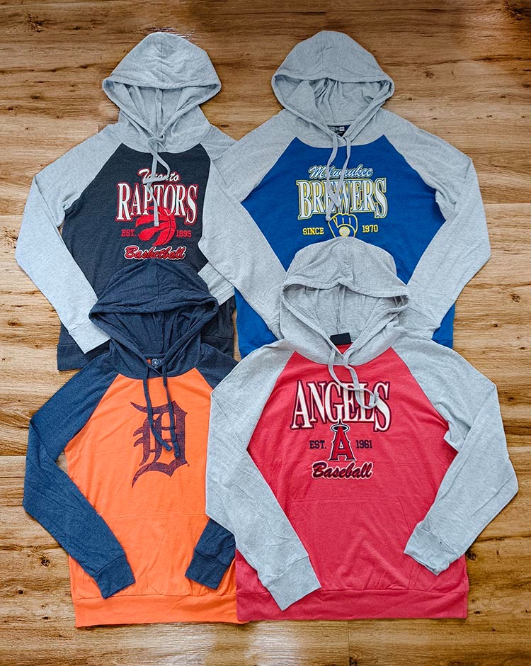 W13670 | NEW ERA Ladies Hooded T-Shirts