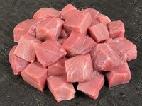 Pork Cube Without Fat - 99% Lean Boneless Skinless Cubes, Vacuum Packed, Custom Sizes, No Preservatives