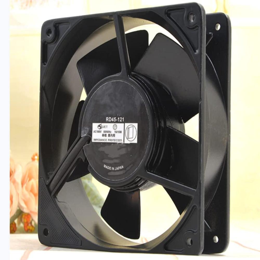 NITO PANEL FAN RD45-121 100V AC 16/15W 12038mm Ball Bearing Industrial Axial Cooling Fan