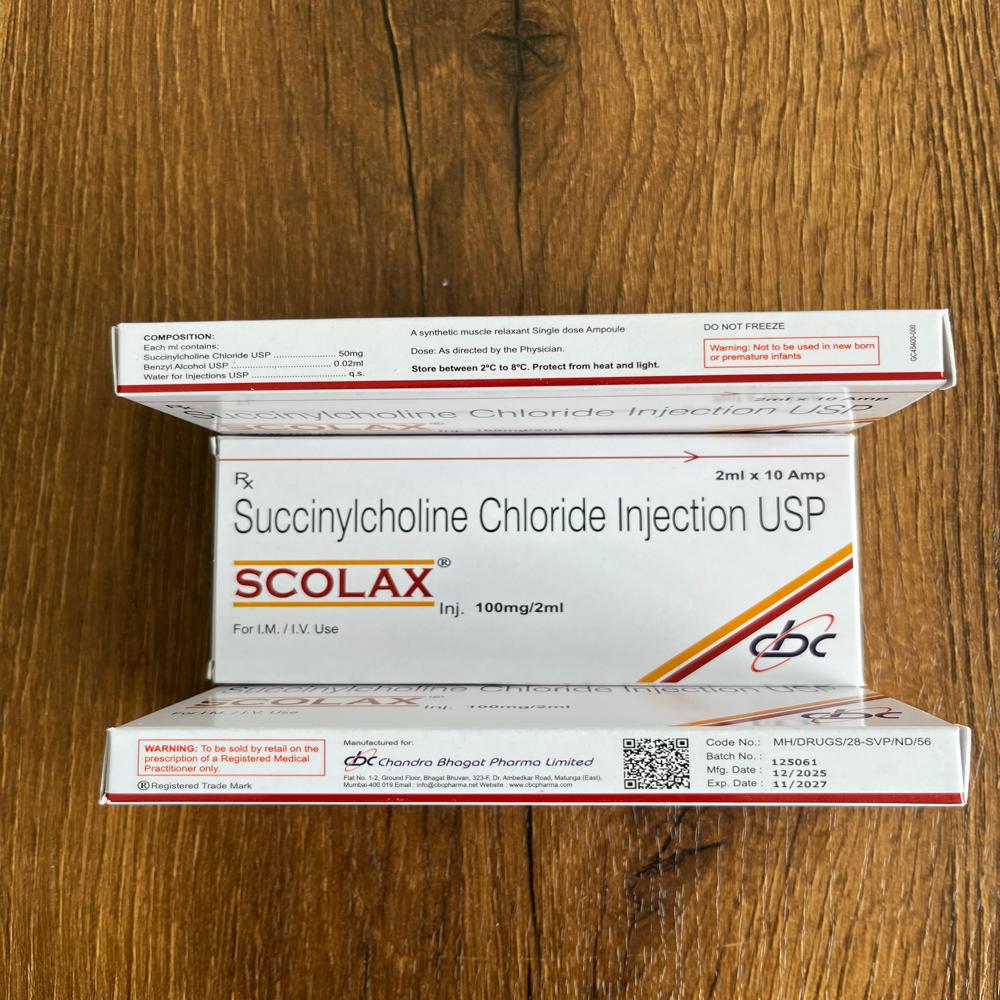 Scolax Succinylcholine Chloride Injection