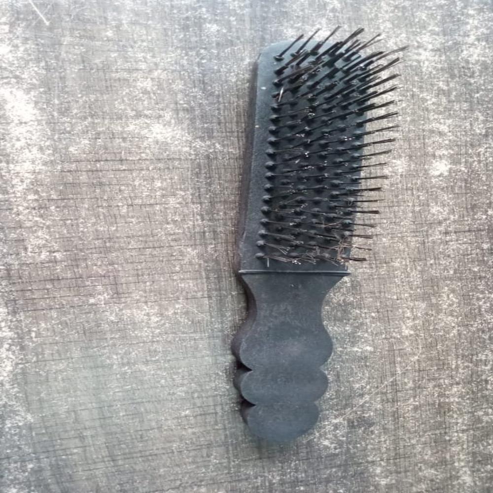 Pvc Wire Brush - Bristle Color: Black