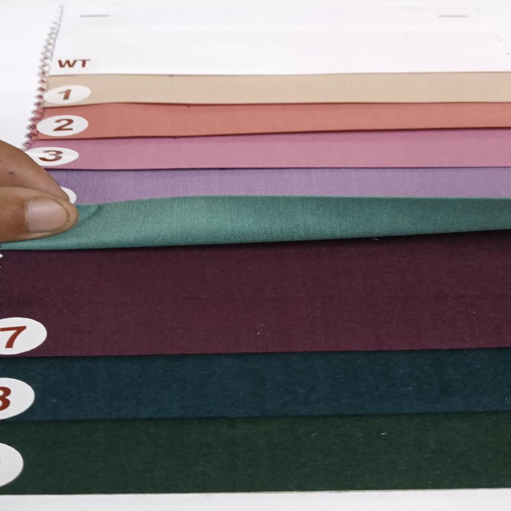 POLYVISCOSE PLAIN SHIRTING FABRIC