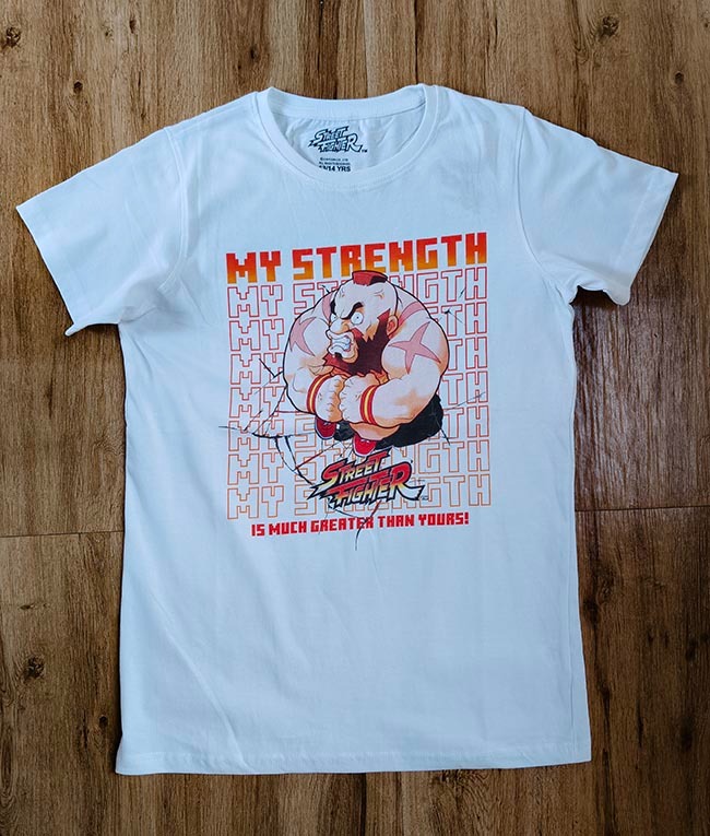 B16687 | PLAYSTATION and STREET FIGHTER Older Boys Printed T-Shirts