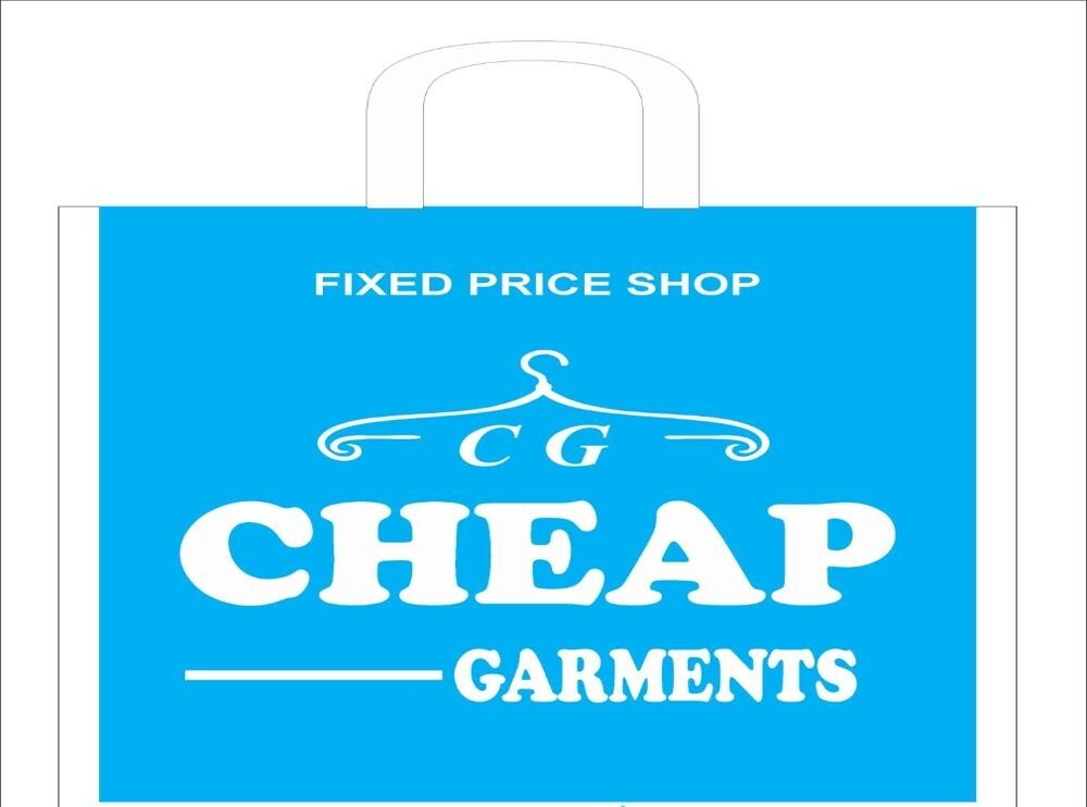 Non Woven and BOPP Bags - Customized Size, Blue & White, Non Woven Fabric with BOPP Lamination, Ultrasonic Sealing