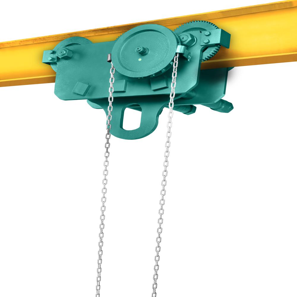 Geared Box Trolley - Capacity: 1 Ton
