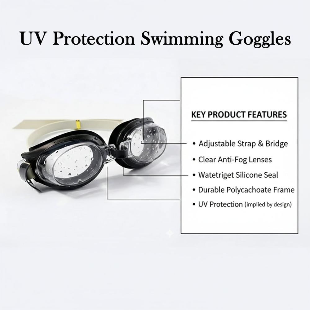 Uv Protection Swimming Goggles (1 Pc) - Application: As Per Product Requirement