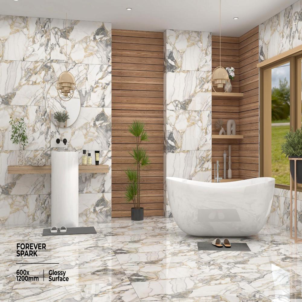 glossy vitrified tile