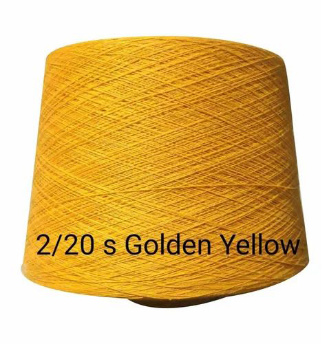 2to20 Yellow Cotton Yarn
