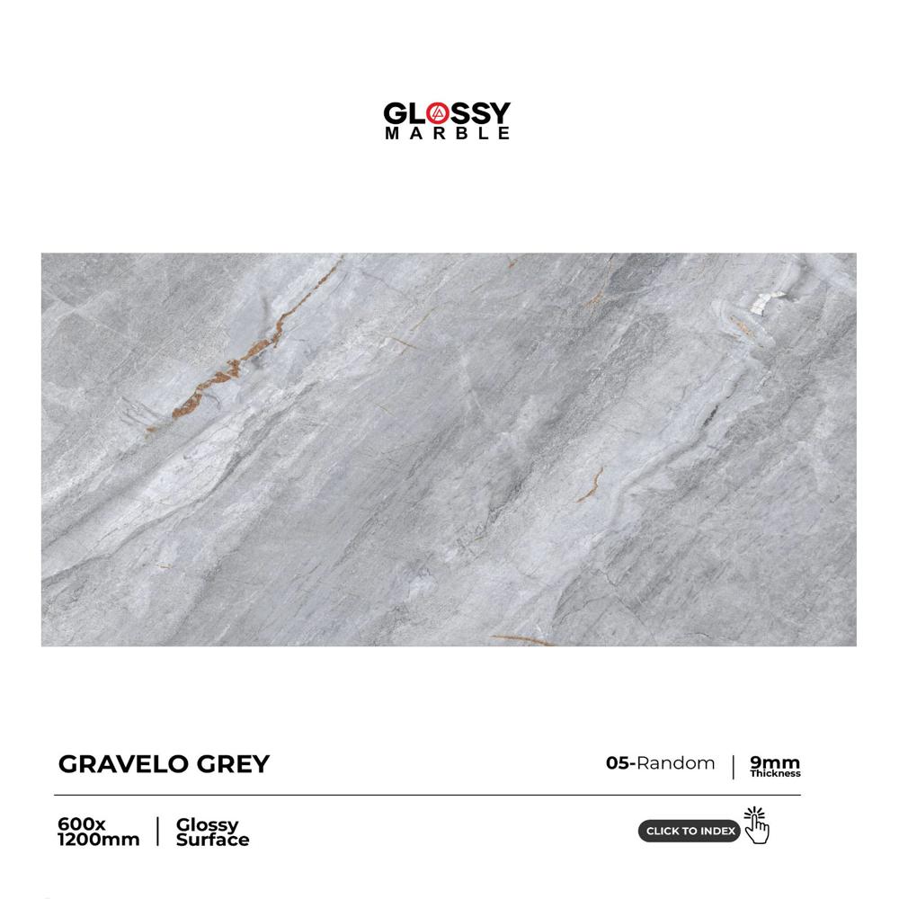 Glazed Vitrified Tile - Color: Multi