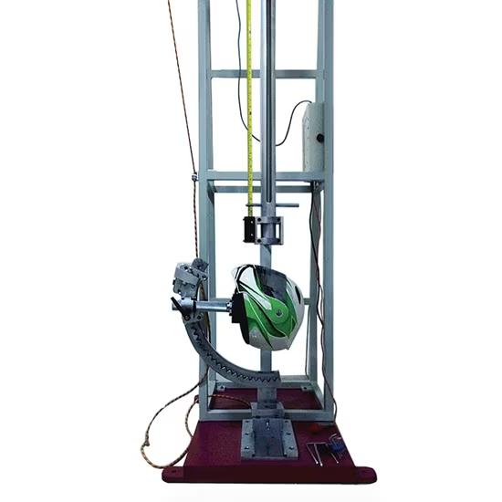 Goggles Puncture Resistance Testing Machine EN 1077 Standard - High-Grade Steel, 900x650x2100mm, Digital Drop Control, Adjustable Impact
