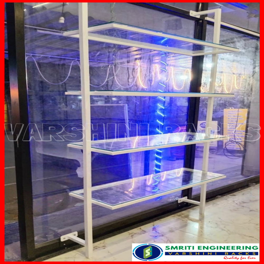 Glass Side Display Rack