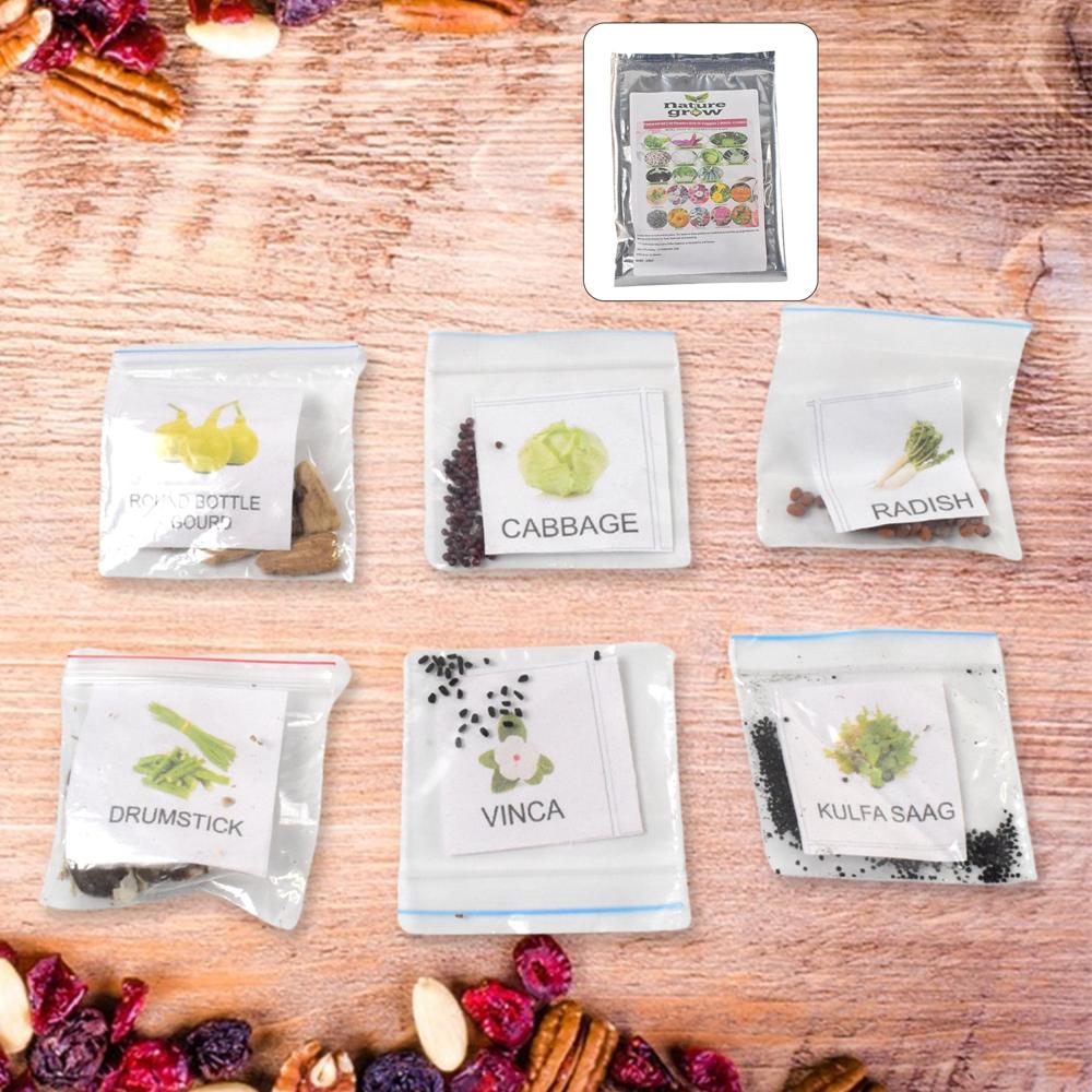 20 Varieties Of Vegetable & Flower Seeds Combo (1 Pkt. / 20 Varieties) - Application: As Per Product Requirement