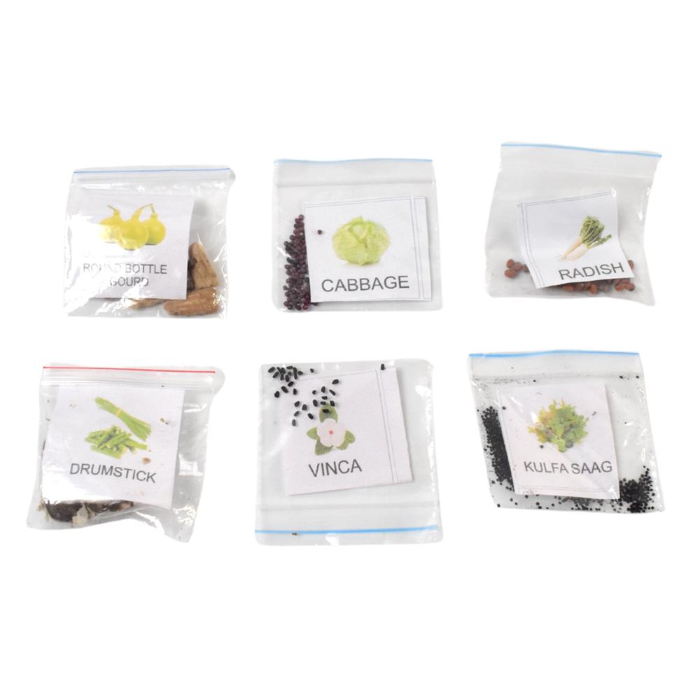 20 Varieties of Vegetable & Flower Seeds Combo (1 Pkt. / 20 Varieties)