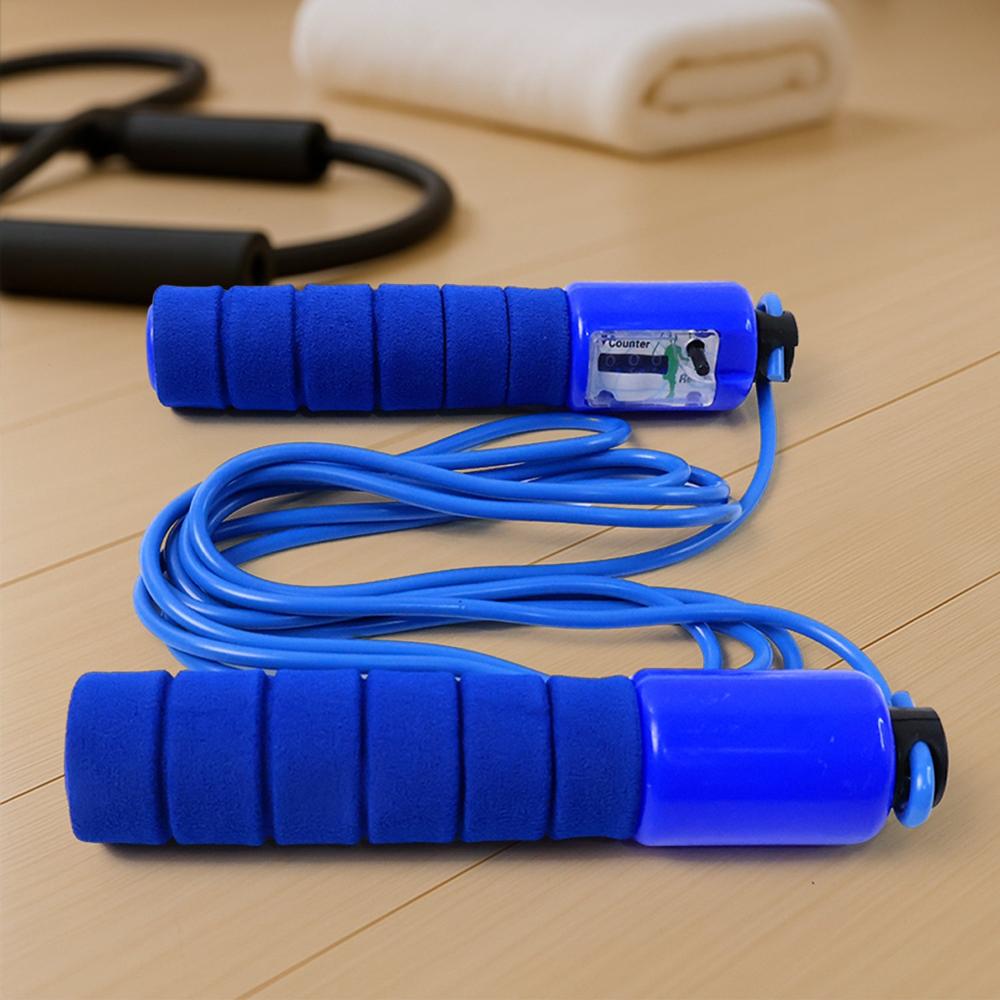 Adjustable Skipping Rope With Digital Jump Counter And Foam Grip Handles (1 Pc) - Application: As Per Product Requirement