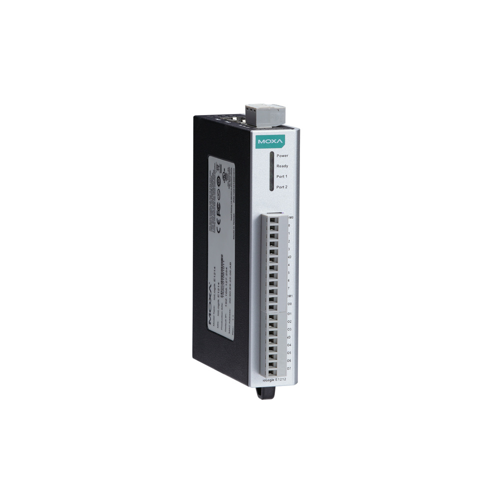ioLogik E1200 Ethernet remote IO with 2-port Ethernet switch