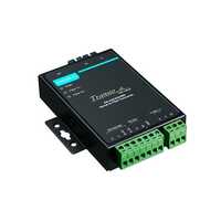 Moxa Tcf-142-m-sc Rs-232-422-485 To Multi-mode Optical Fiber Media Converter With Fiber Ring Support And Sc Connector - Capacity: 1 Port Serial